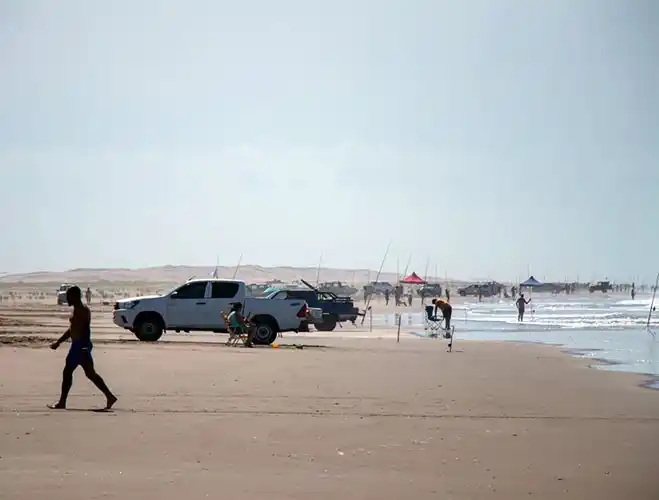 Récord de turistas en el balneario San Cayetano