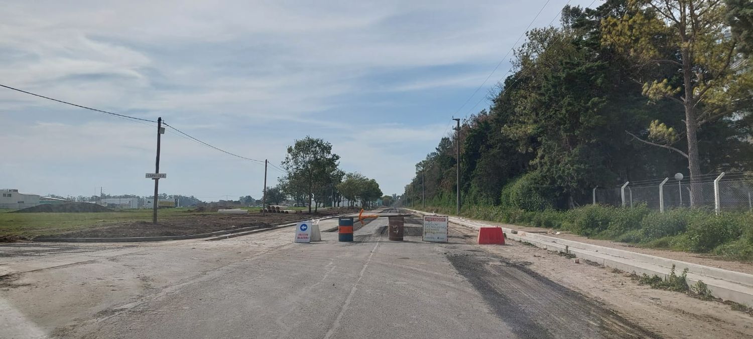Desvío del tránsito en el acceso Illia debido a obras de remodelación