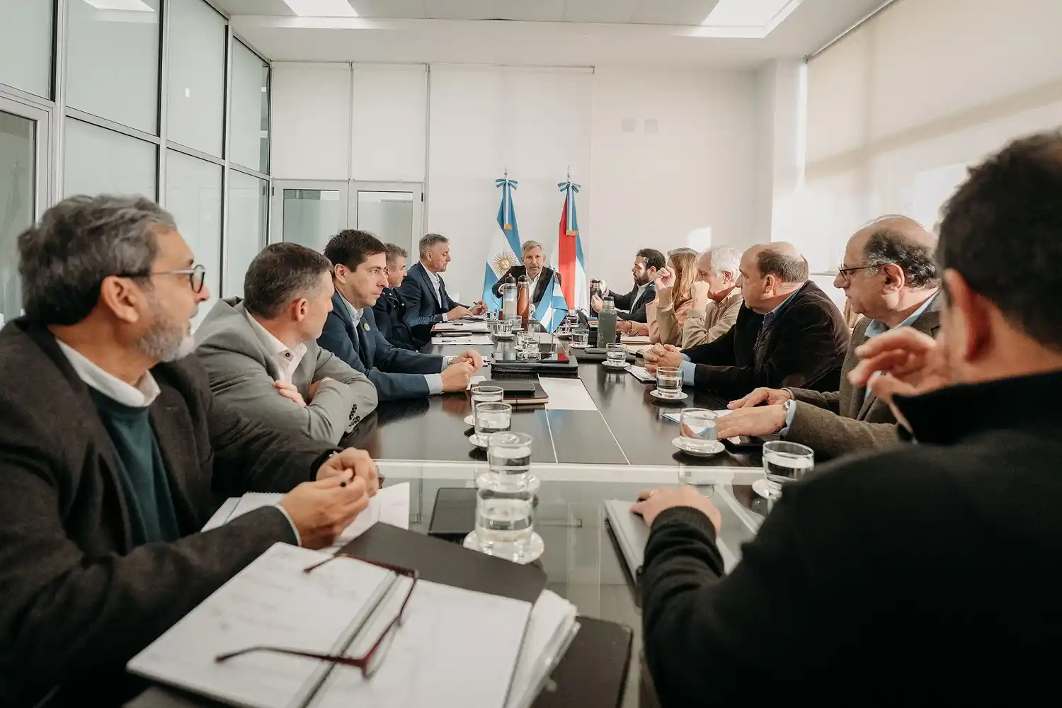 Frigerio encabezó una nueva reunión de gabinete donde el tema central fue la eficiencia en el Estado