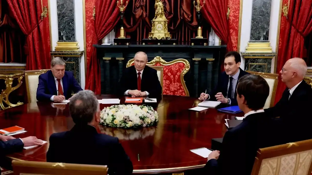 Un momento de la reunión.