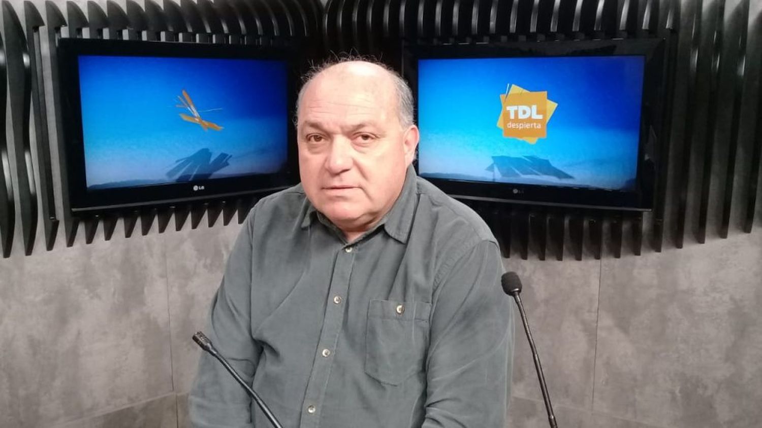 Roberto Guadagna en el desayuno de Tandil Despierta
