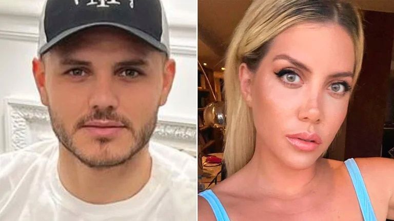 Mauro Icardi y Wanda Nara