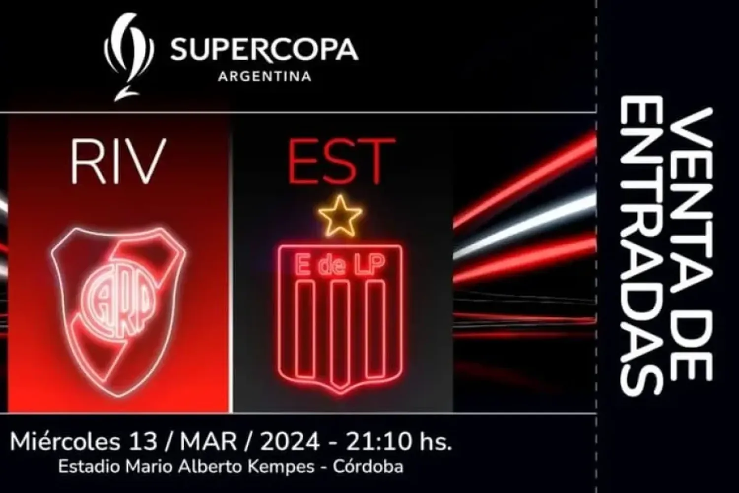 Arrancó la venta de entradas para la Supercopa Argentina