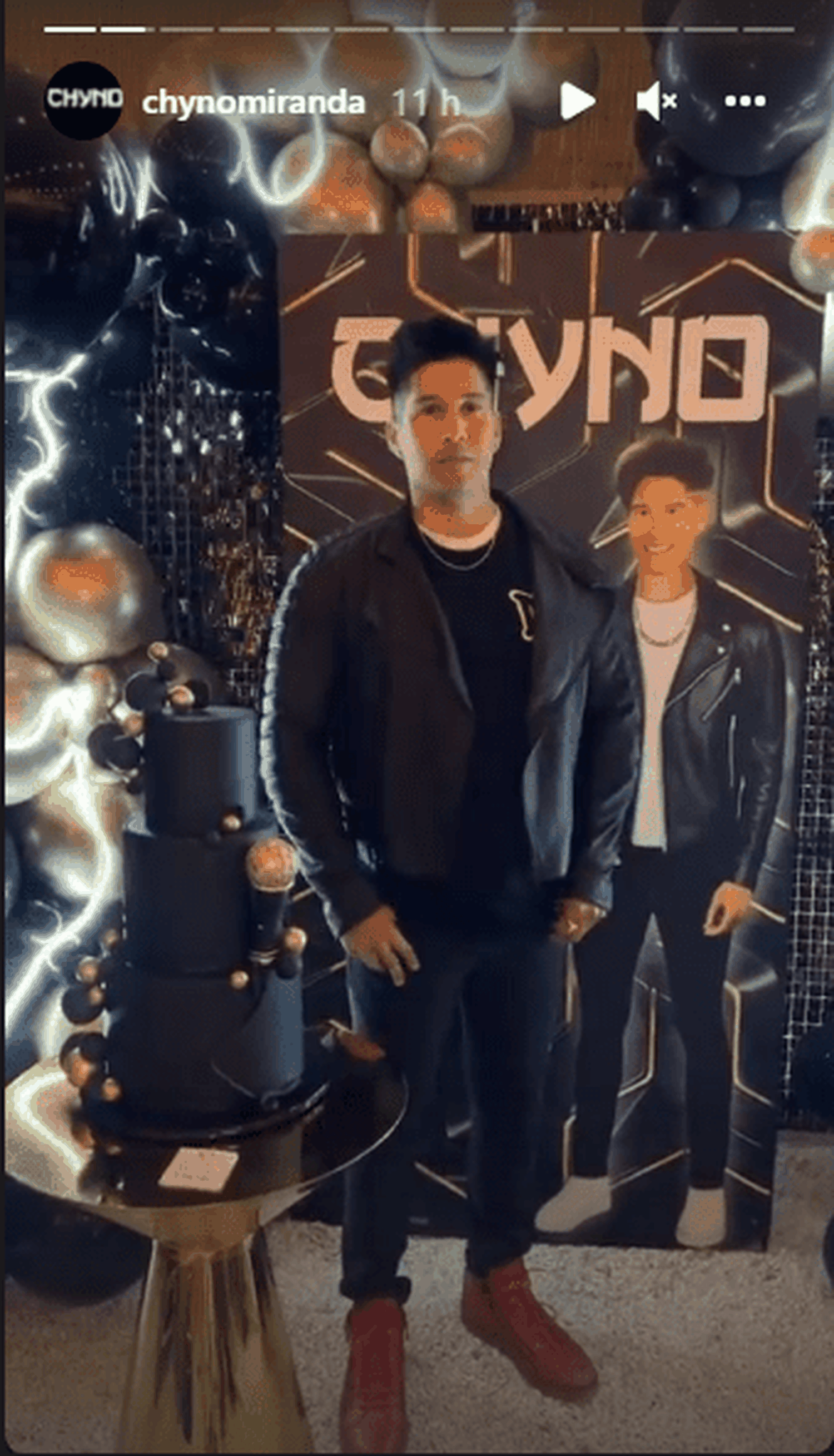 Chyno celebró un año más. Foto Instagram