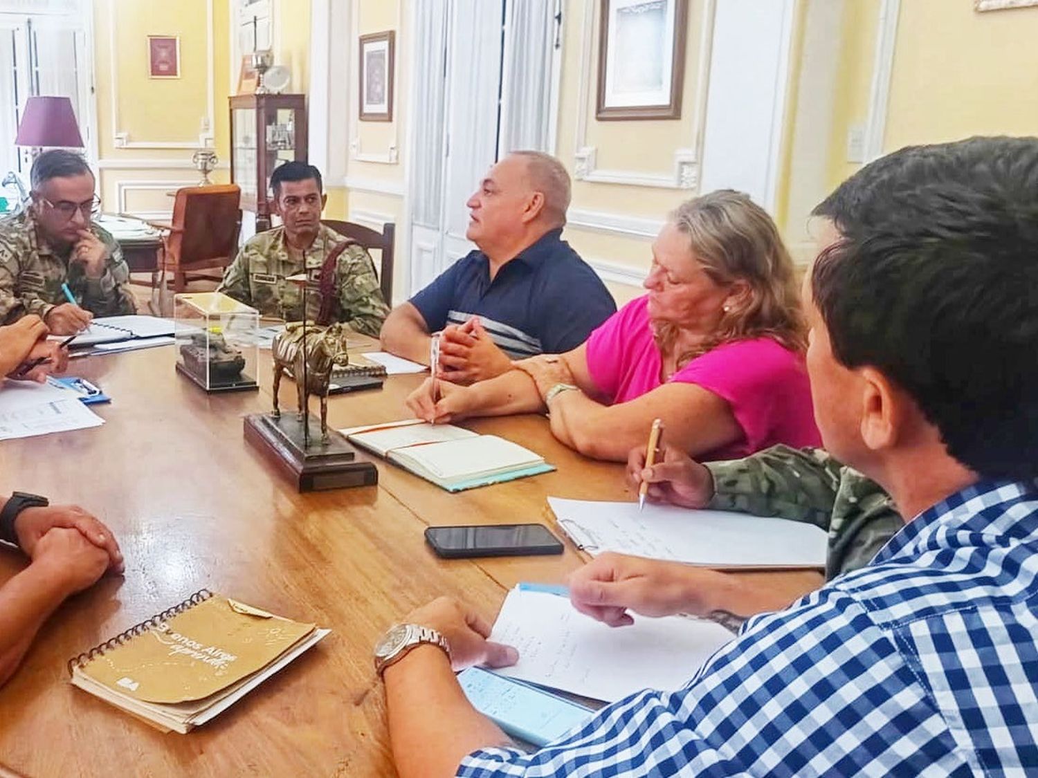 La municipalidad y el Ejército Argentino impulsan talleres de formación profesional