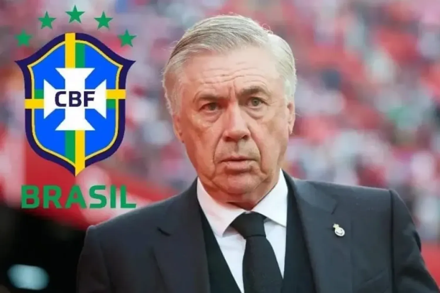 Brasil confirmó a Carlo Ancelotti como entrenador