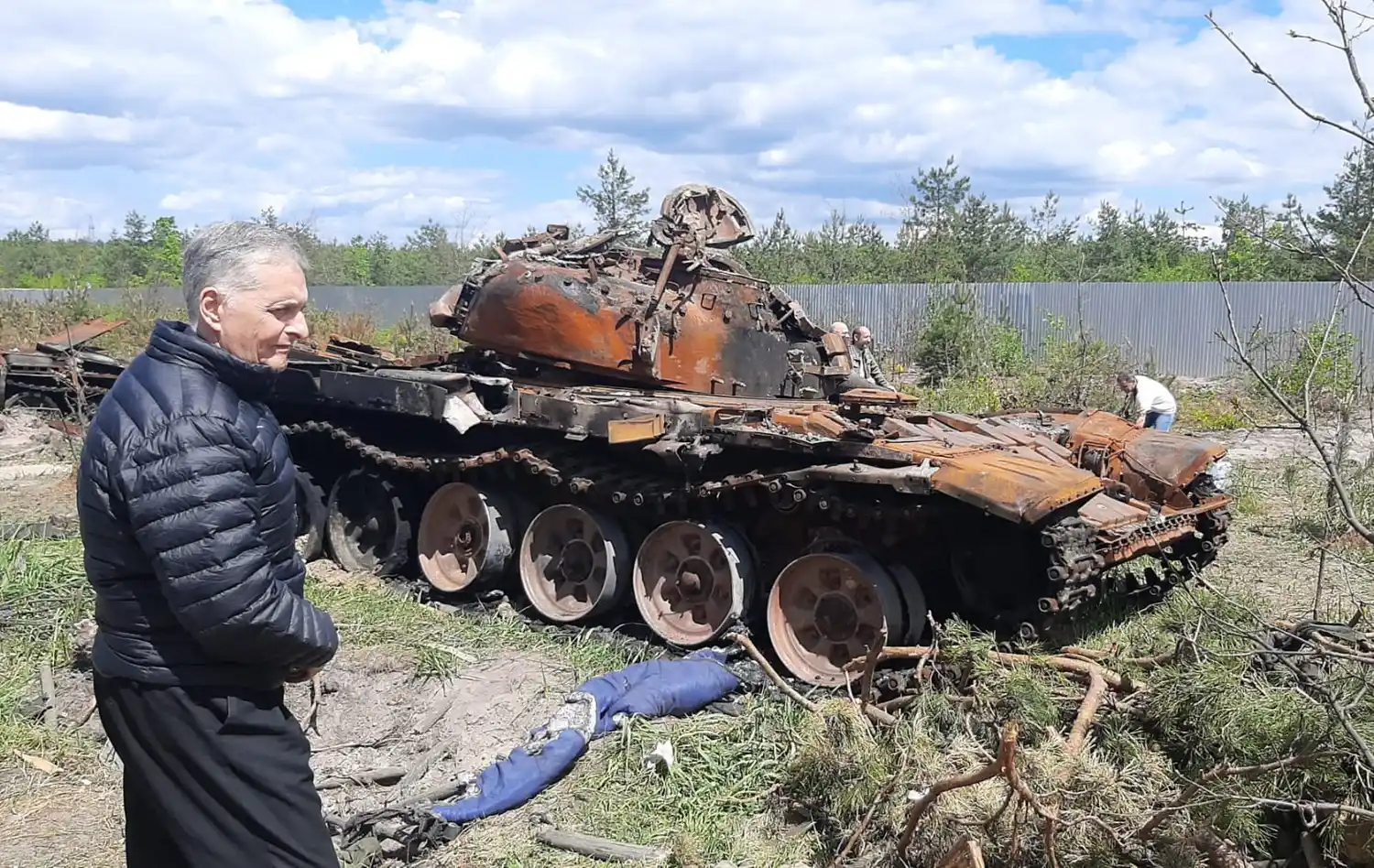Un obispo bonaerense, testigo de la Guerra en Ucrania