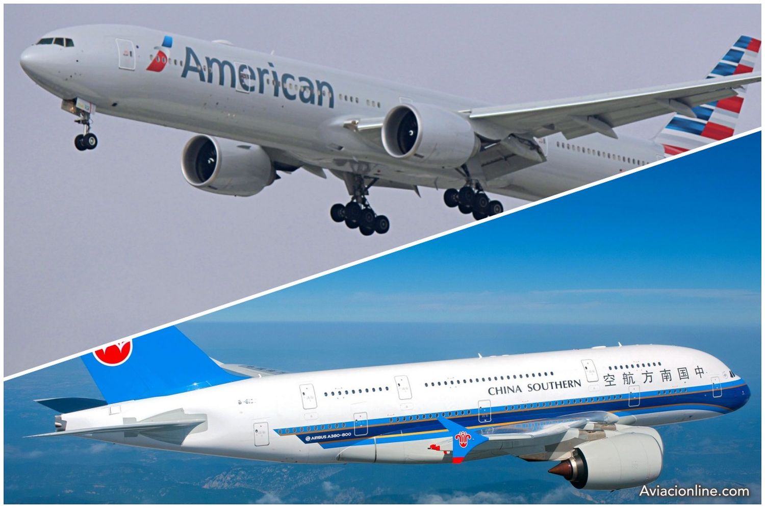 American Airlines y China Southern expanden su acuerdo de código compartido