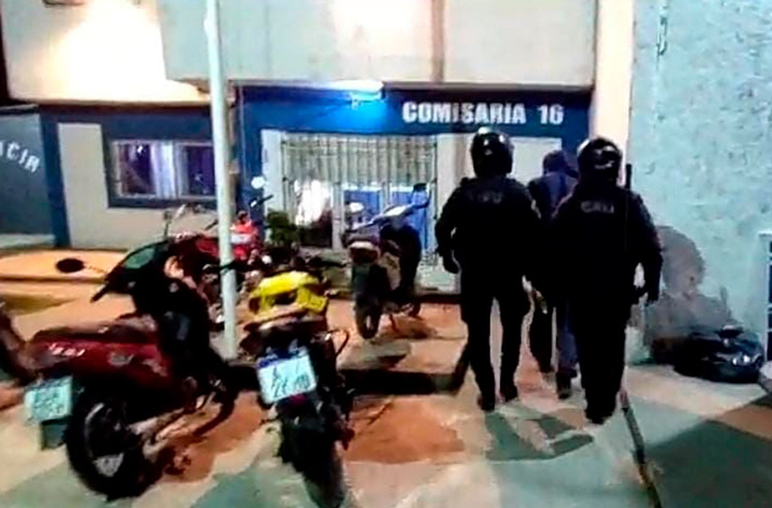 Circulaba con una moto robada