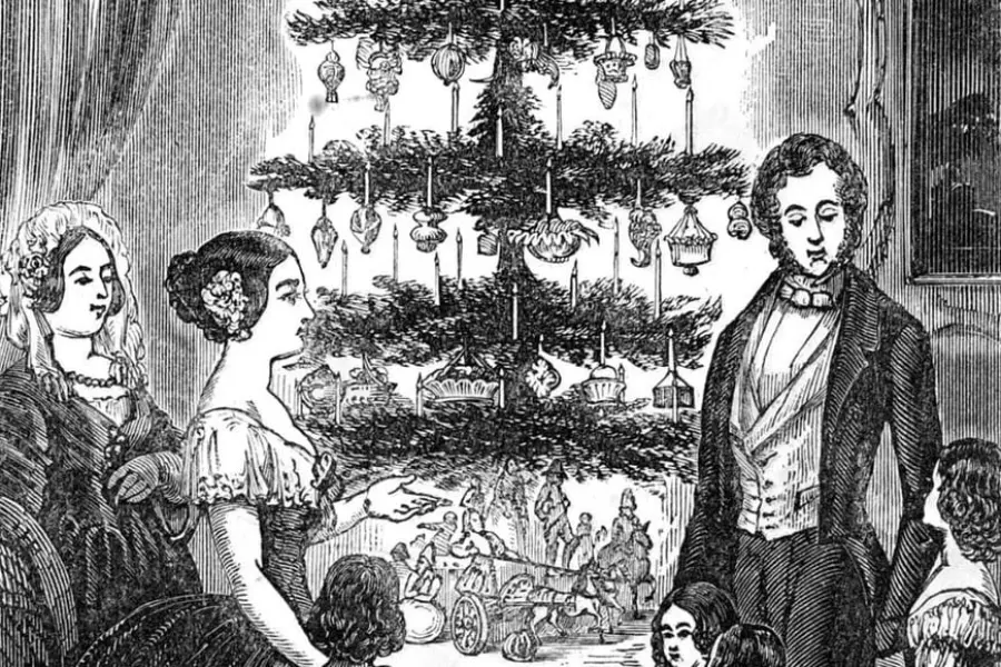 Revelaron la historia detras del arbolito de navidad