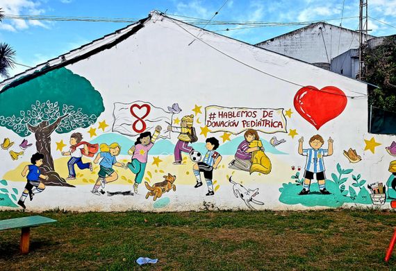 Cómo funciona el Programa que pinta murales a domicilio