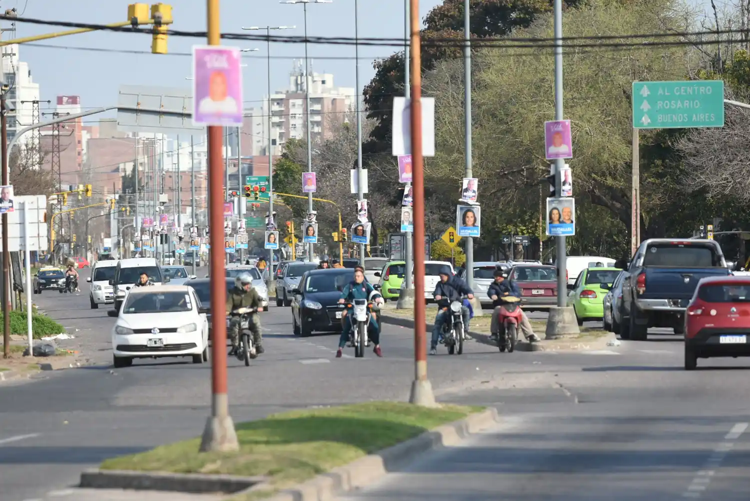 Miércoles frío y algo nublado en la ciudad de Santa Fe