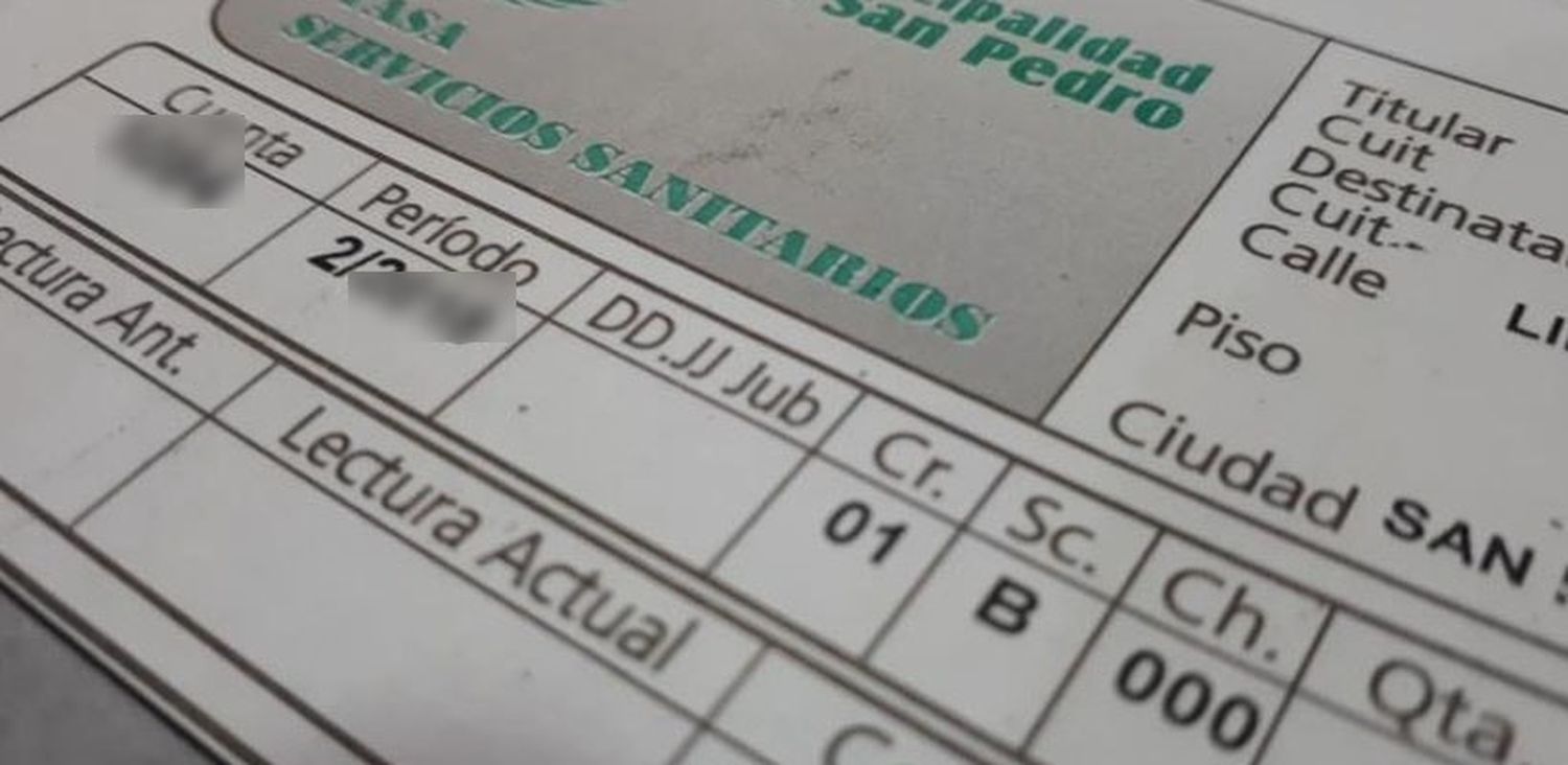 Las tasas aumentan 35 %: cuánto costará Servicios Sanitarios en 2021
