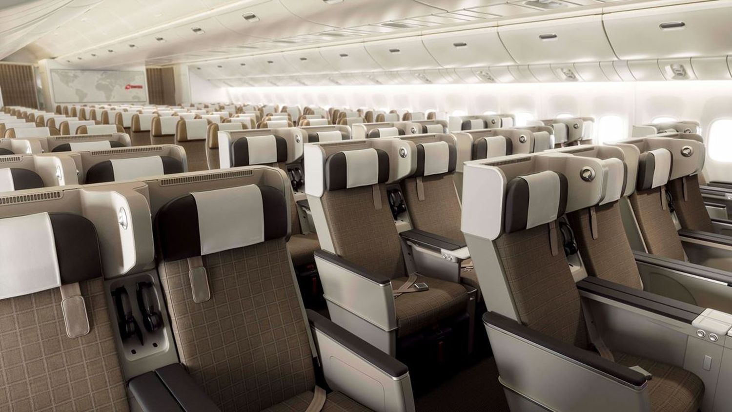 Los A350-900 de SWISS tendrán más asientos en Premium Economy