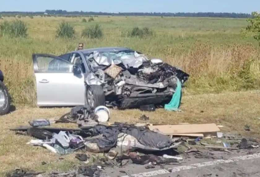 Choque fatal: un matrimonio rosarino y sus dos hijos fallecieron al volver de sus vacaciones