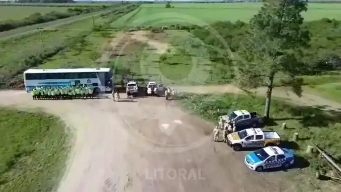 Buscan por tierra y aire en Entre Ríos al chofer que trasladó a Pablo Laurta