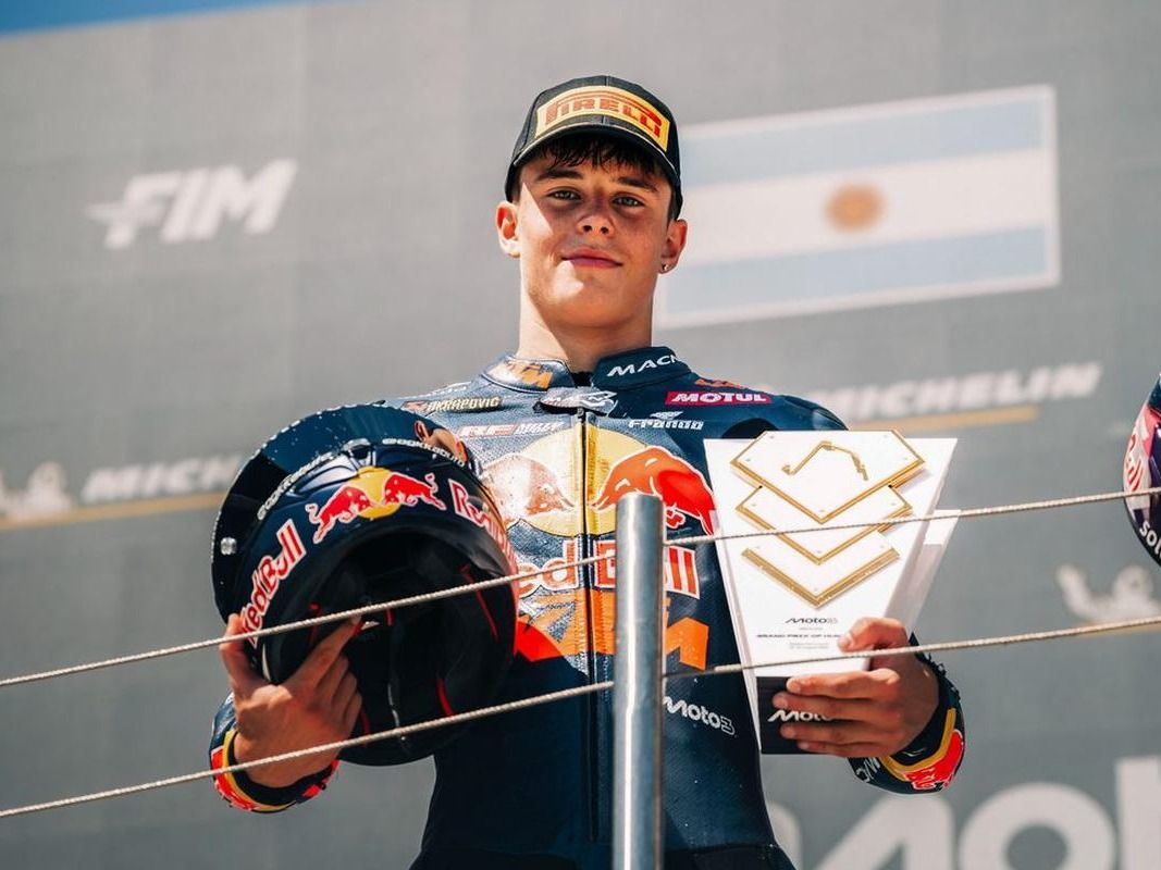 Mattia Morelli, el italo argentino que compite este fin de semana en Brasil.