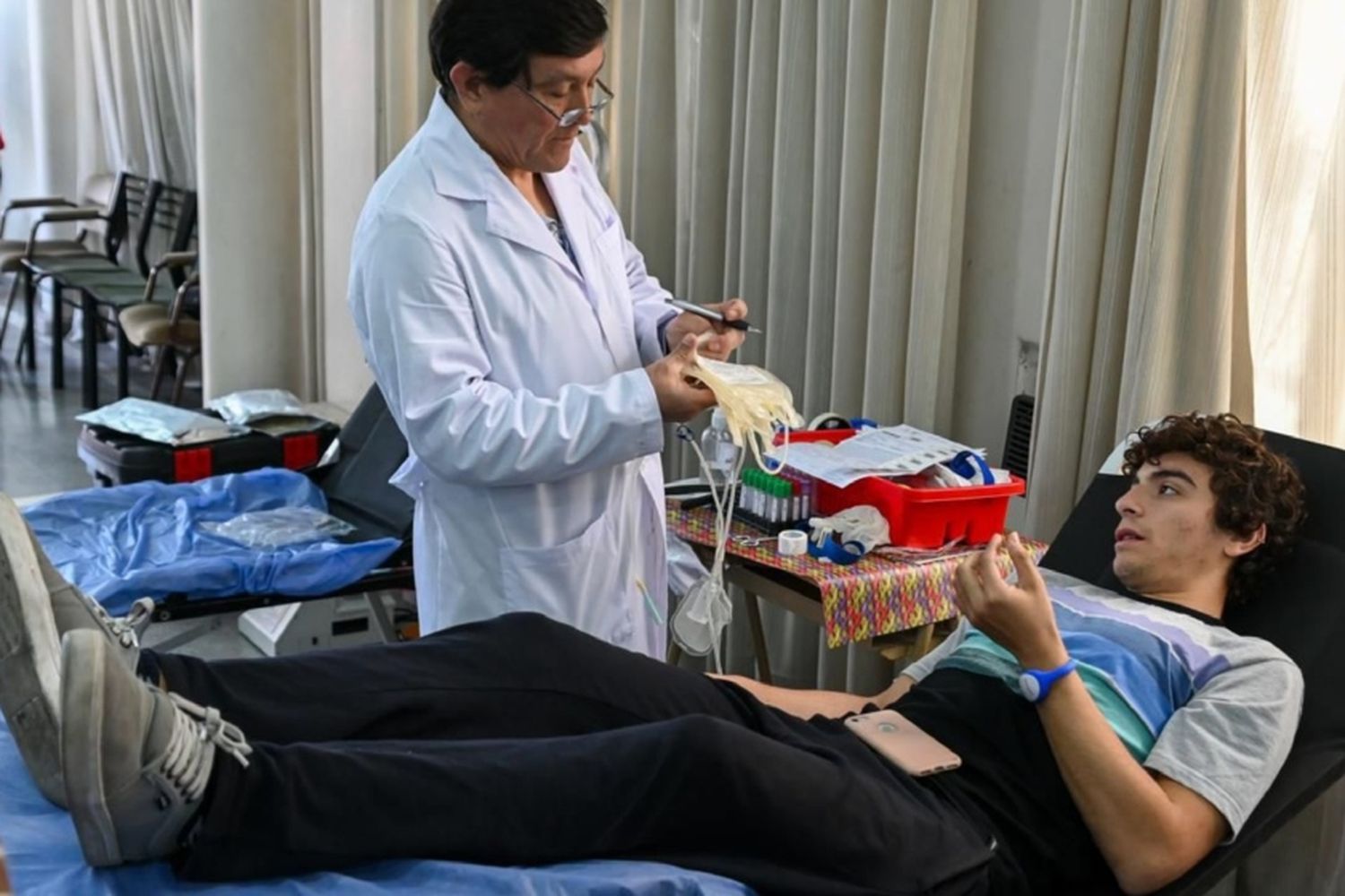 Organizan una colecta de sangre en Rosario por el Día Nacional del Donante Voluntario