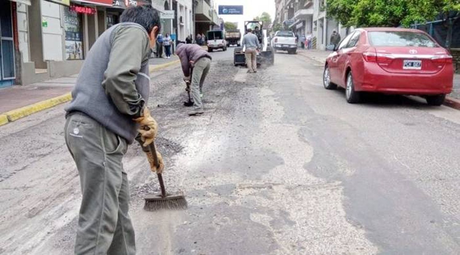 Por pedido de concejales de  Juntos por el Cambio, se inició  la reparación de calle San Luis