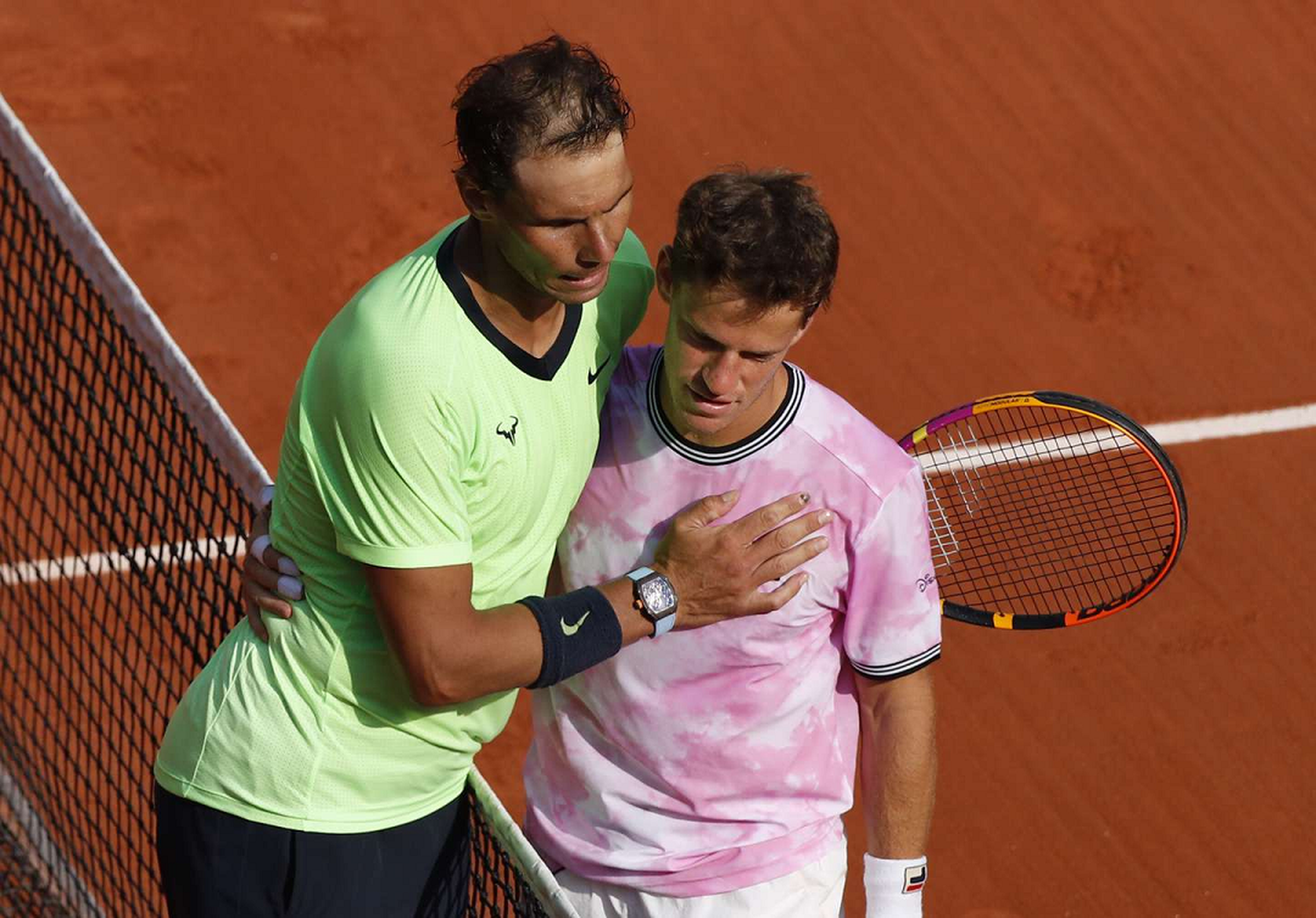 Rafael Nadal eliminó en cuartos de final Diego Schwartzman