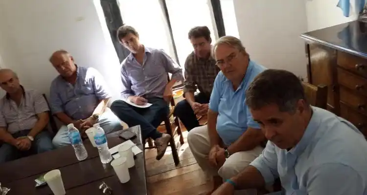 Inseguridad rural: Ministro Rodríguez en San Pedro con productores de la región