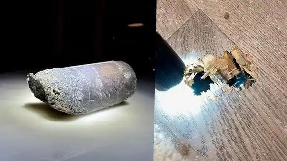 Investigan si un trozo de la Estación Espacial cayó sobre una vivienda