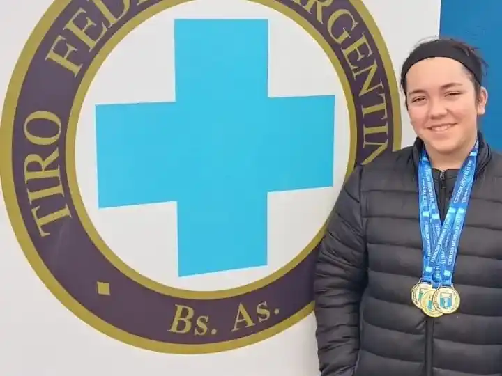 Morena Unkrodt conquistó su noveno título nacional en el Campeonato Juvenil de Tiro