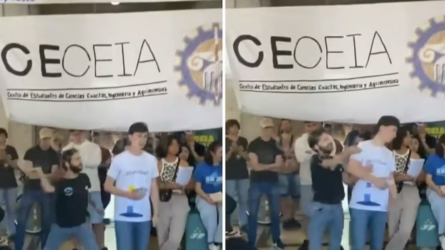 Estudiante agredido en la asamblea universitaria: “Es la intolerancia que a veces se vive adentro de la facultad”