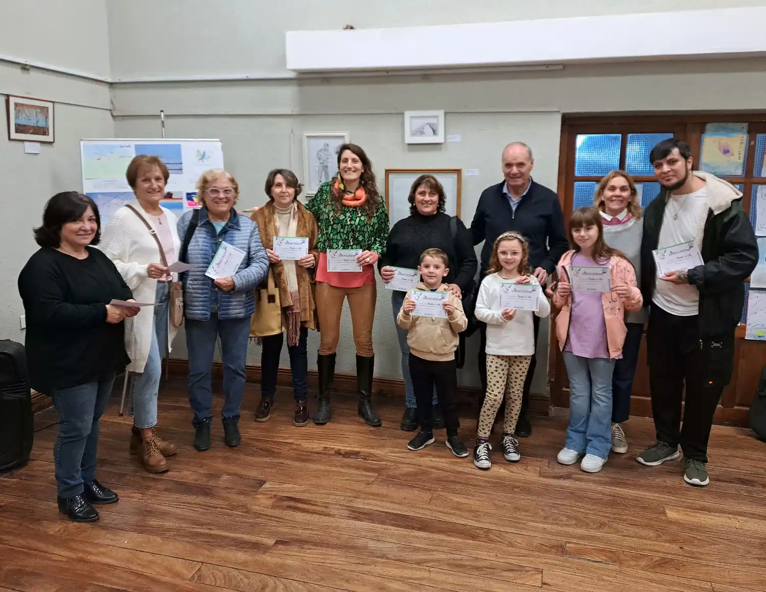 Villa Cañás: se inauguró la muestra de arte de aves migratorias