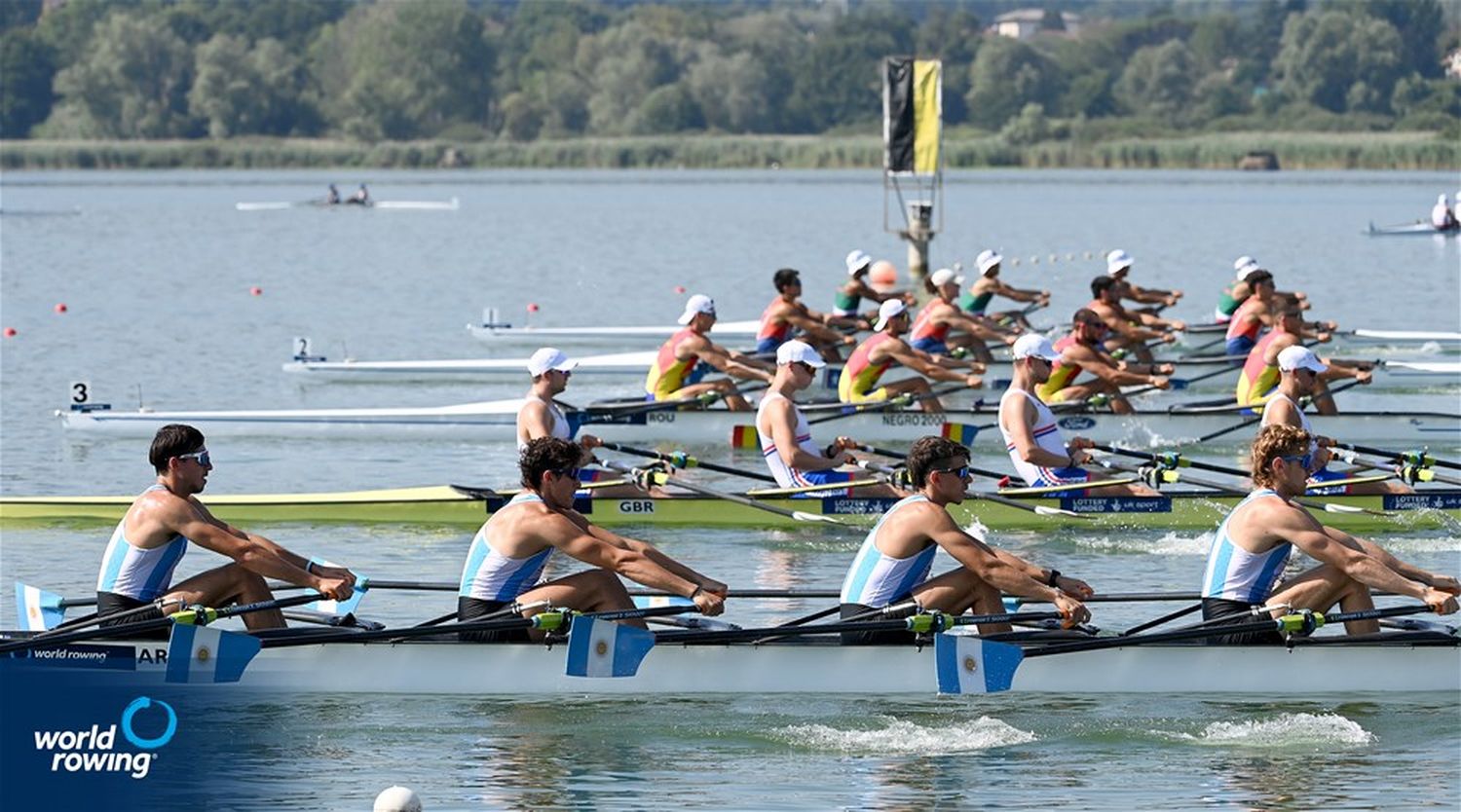 Scenna y González Ricciuti compitieron en la Final B