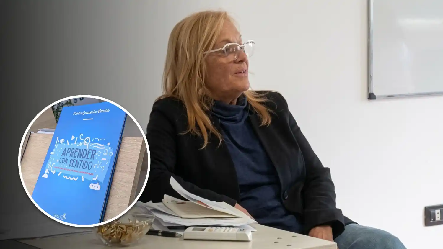 Mirta Veritá presenta “Aprender con sentido”, una invitación a repensar la educación.