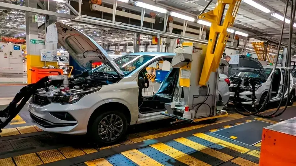 caída de la producción automotriz en Argentina