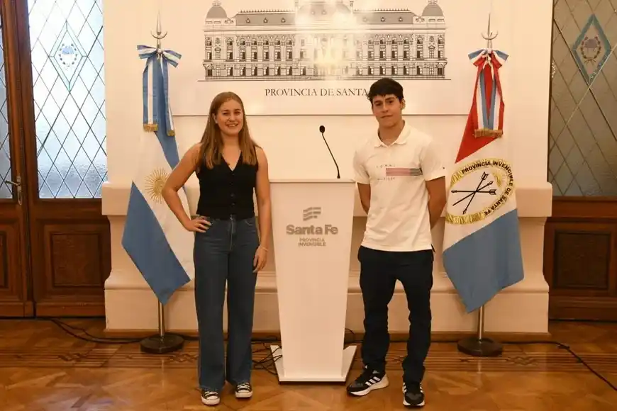 Sofía Garcés y Tomás Jouglard
