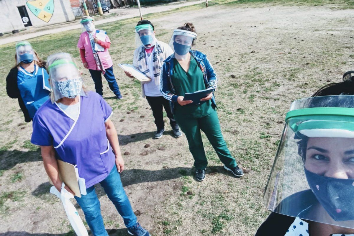Coronavirus: El municipio relevó más de 400 personas de distintas zonas de la ciudad