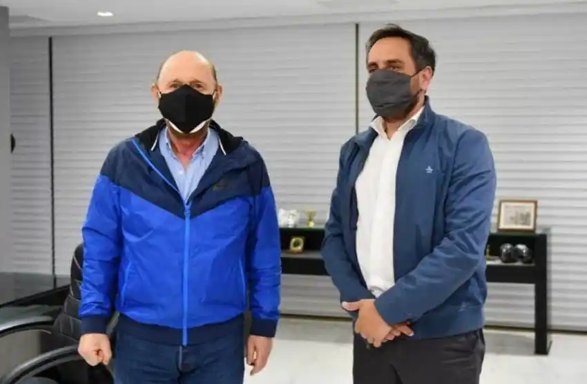 Insfrán mantuvo reunión de trabajo con ministro Cabandié