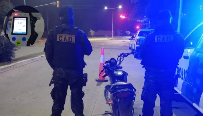 Los operativos fueron dispuestos en distintos puntos de la ciudad.