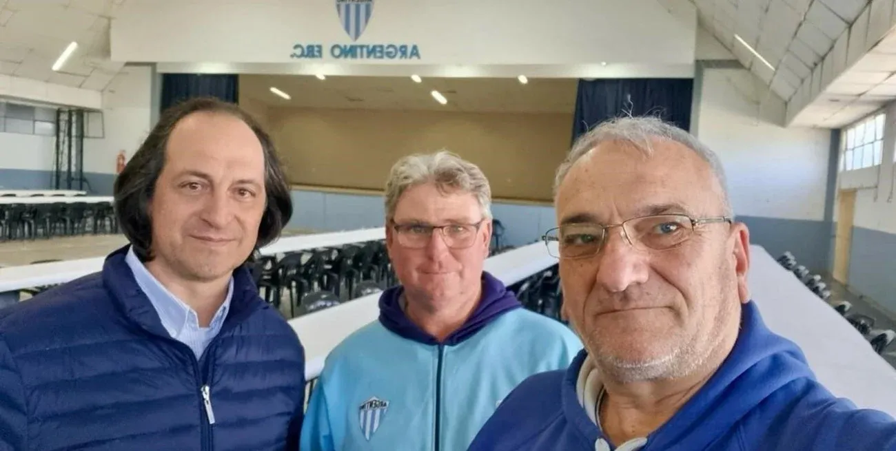 Calvo visitó el Club Argentino de Humberto Primo y destacó sus próximas actividades deportivas