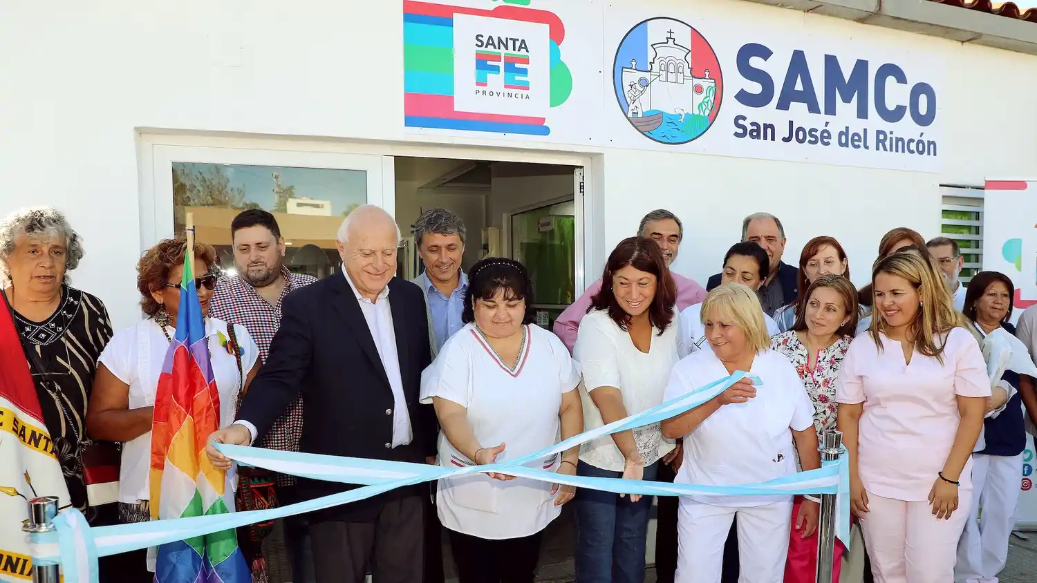 Inauguraron las obras de ampliación en el Samco de Rincón