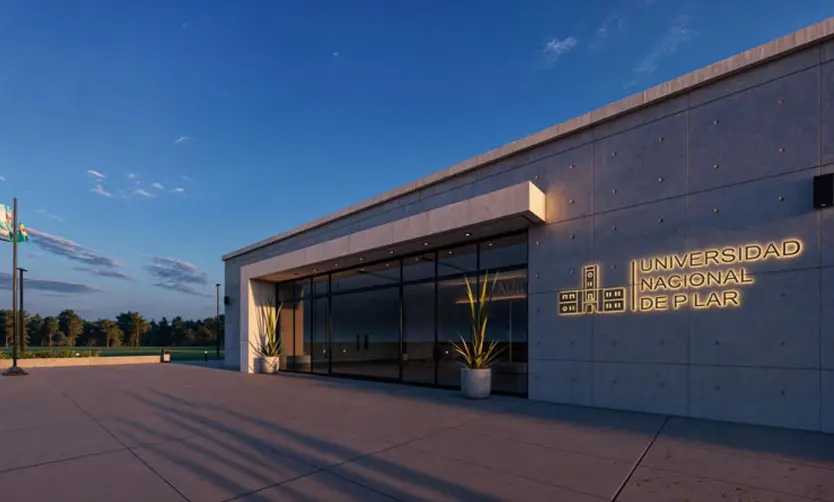Así será el edificio de la Universidad Nacional Pública de Pilar