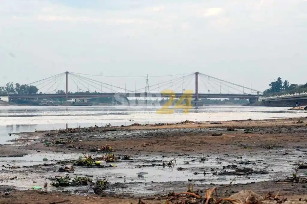 El Río Paraná marcó otro descenso en Santa Fe y se aproxima al récord del 2021