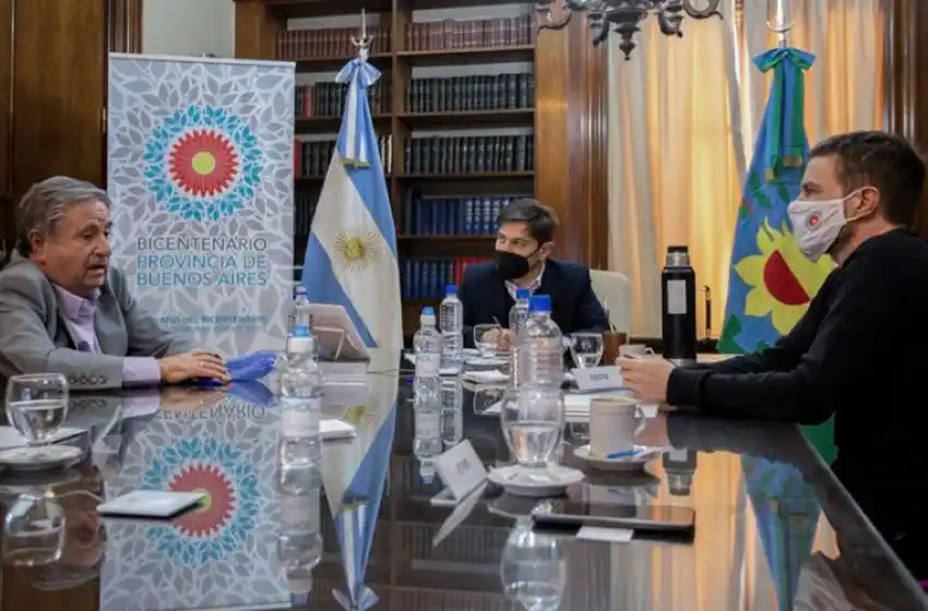 Kicillof firmó acuerdo con Duhalde para potenciar el desarrollo productivo bonaerense