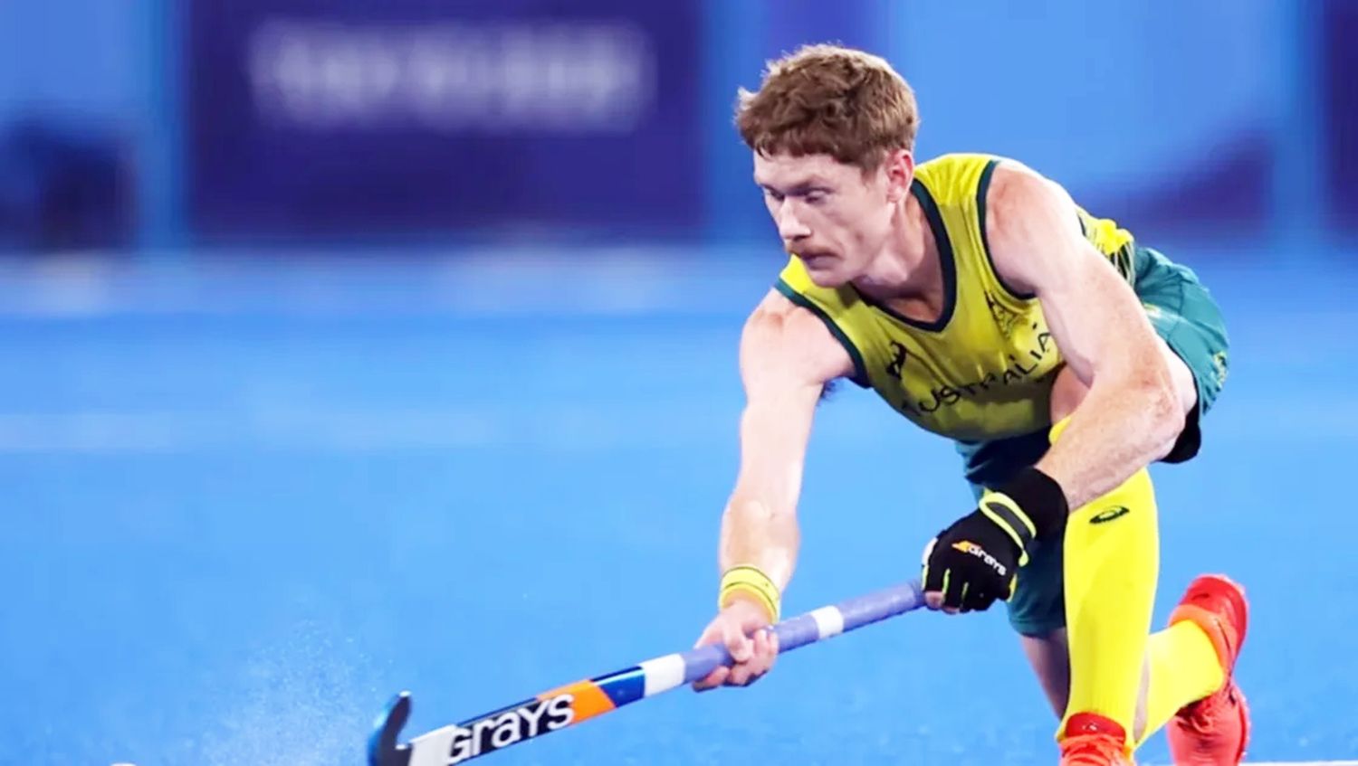Matthew Dawson jugando con la selección australiana. Foto: NA.