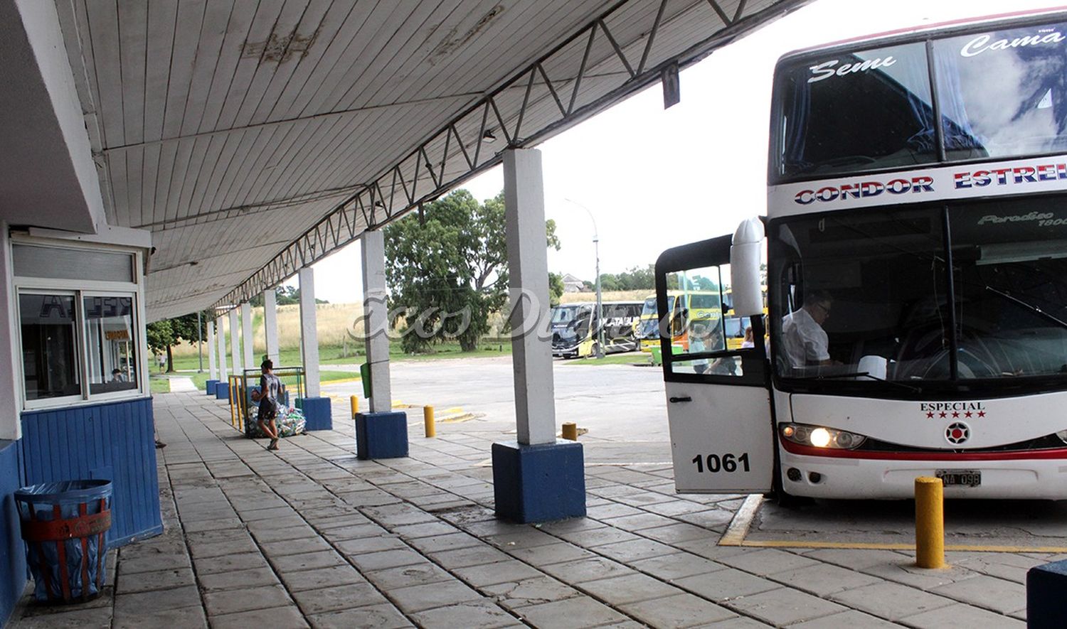 Poco movimiento. Se viene registrando este verano en la Terminal