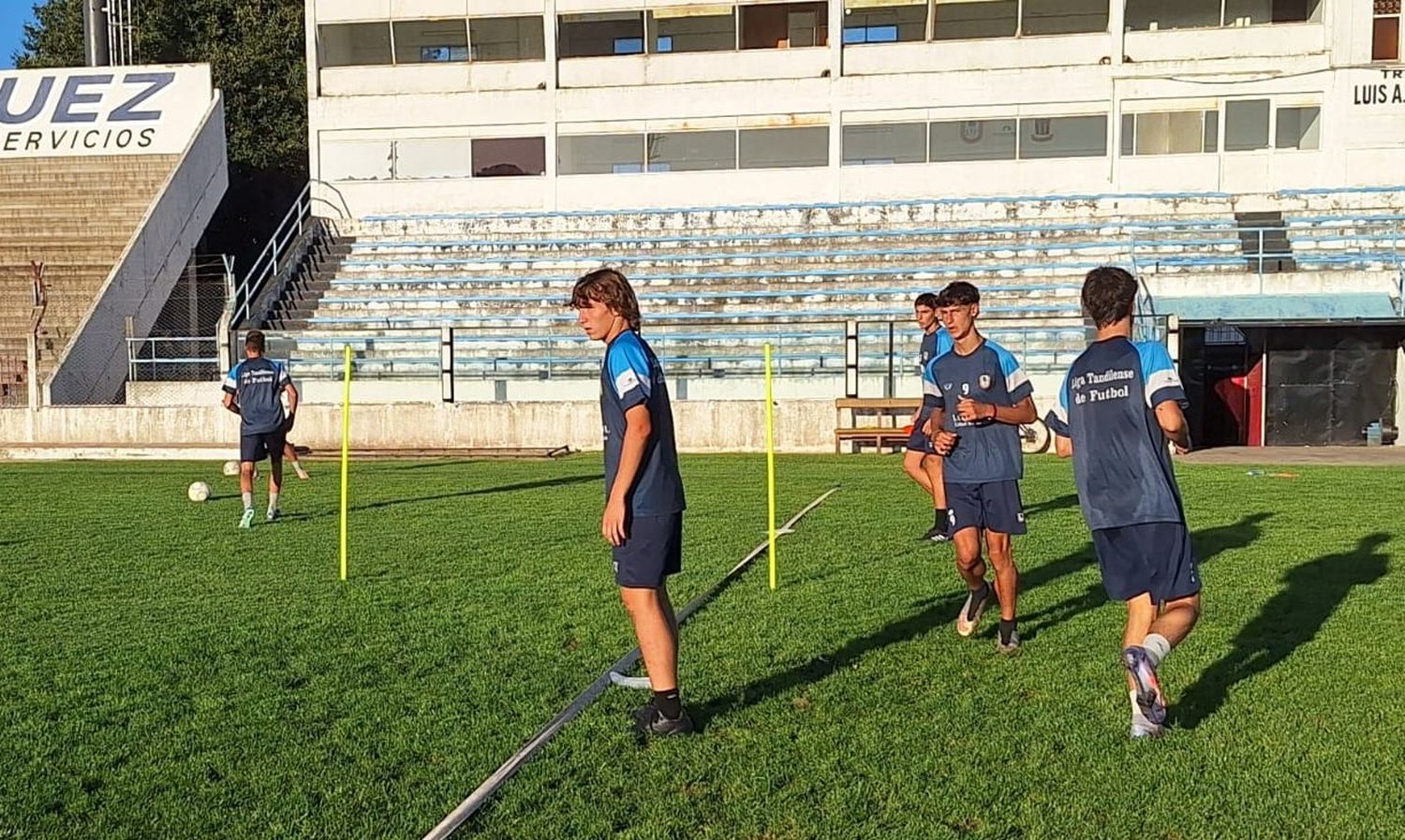 El Sub 15 ensayó en el San Martín.