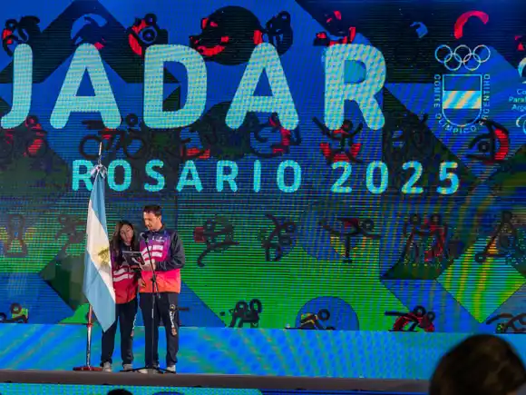 Rosario encendió los JADAR 2025 con música, luces y fiesta deportiva
