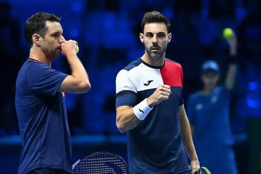 Zeballos y Granollers ganaron en la apertura de las ATP Finals