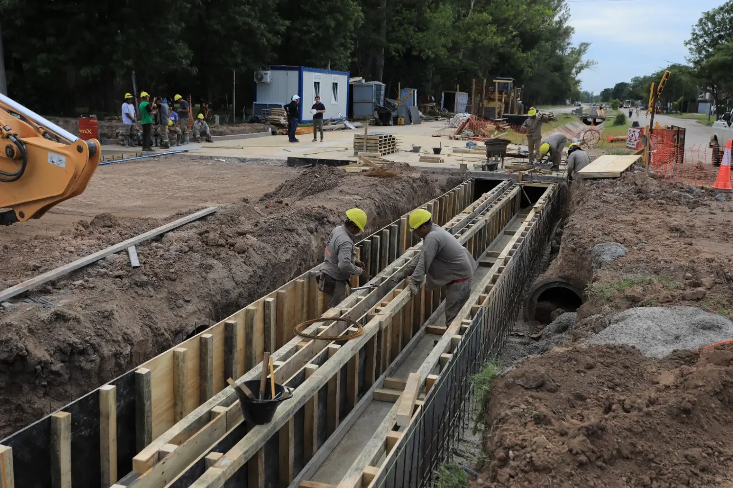 El intendente destacó el avance de obras públicas rafaelinas y la articulación con la Provincia