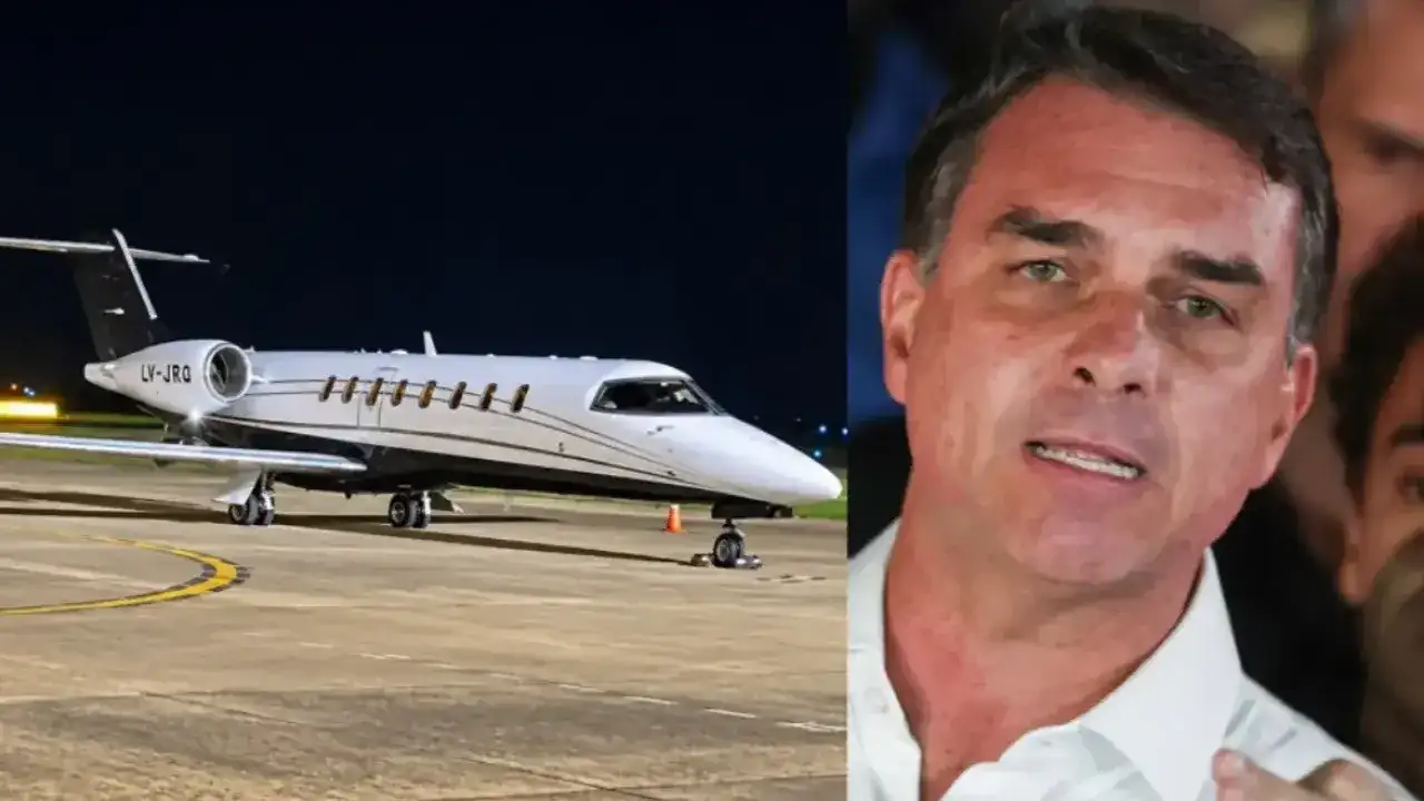 La Policía de Brasil investiga si Flávio Bolsonaro se fugó a la Argentina para viajar a EE. UU. en un avión privado