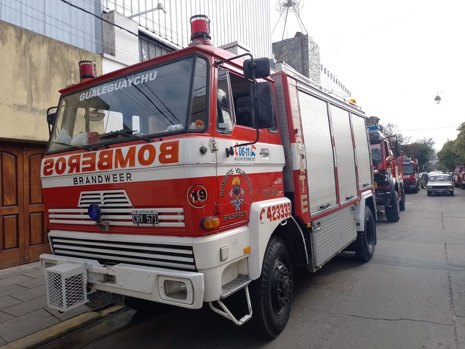 Feliz dia a nuestros bomberos