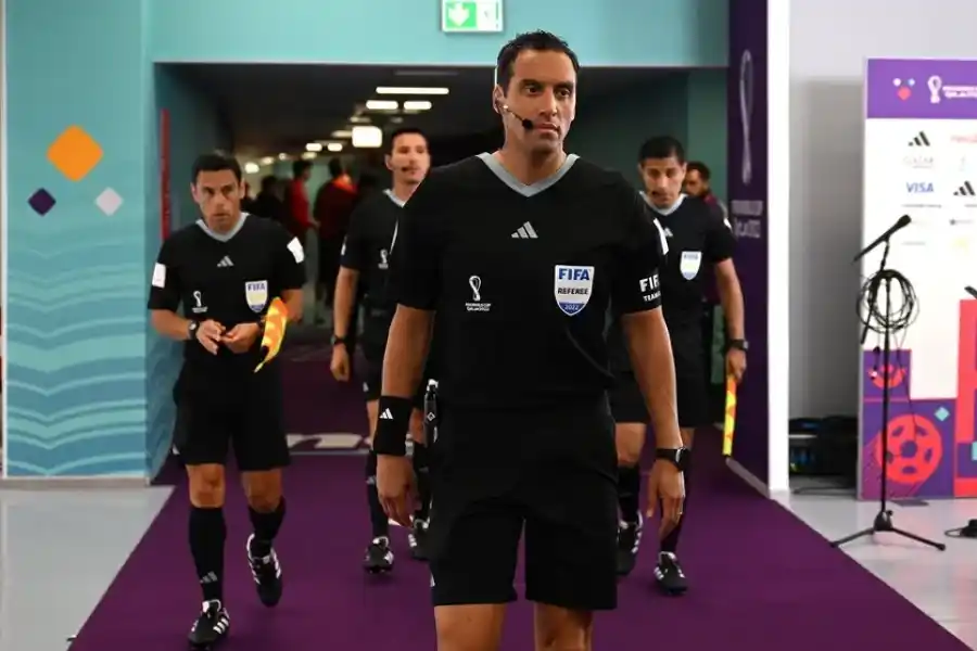 Terna arbitral argentina en Suiza-Serbia